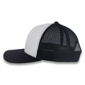 Richardson 112 Split Trucker - White/Black