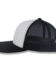 Richardson 112 Split Trucker - White/Black