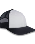 Richardson 112 Split Trucker - White/Black
