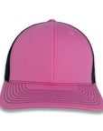 Richardson 112 Split Trucker - Hot Pink/Black