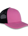 Richardson 112 Split Trucker - Hot Pink/Black