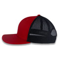 Richardson 112 Split Trucker - Red/Black