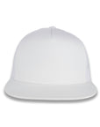 Yupoong Five-Panel Classic Mesh Trucker's Cap - White