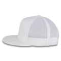 Yupoong Five-Panel Classic Mesh Trucker's Cap - White