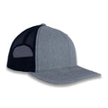 Richardson 112 Split Trucker - Heather Gray/Navy