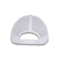 Richardson Five Panel Trucker with Rope Cap  - White With Black Rope