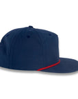 Richardson Umpqua Gramps Cap- Navy/Red