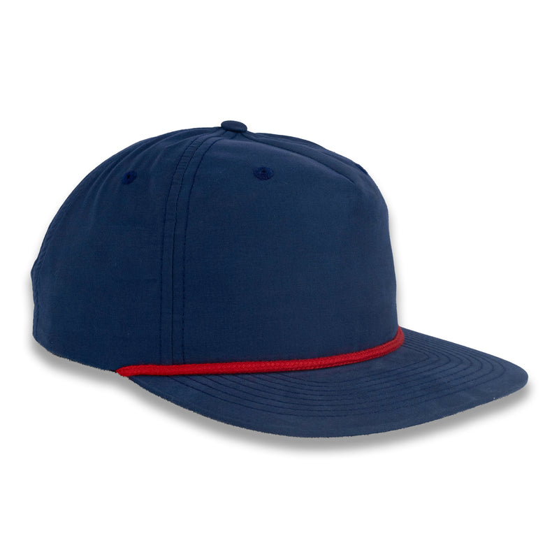 Richardson Umpqua Gramps Cap- Navy/Red