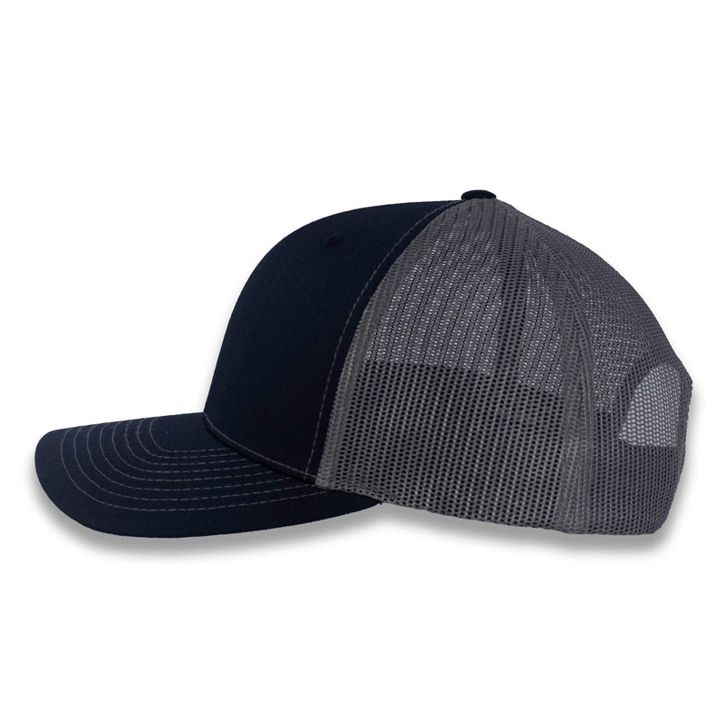 Richardson 112 Split Trucker - Navy/Charcoal