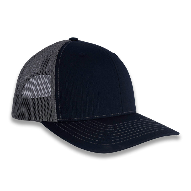 Richardson 112 Split Trucker - Navy/Charcoal