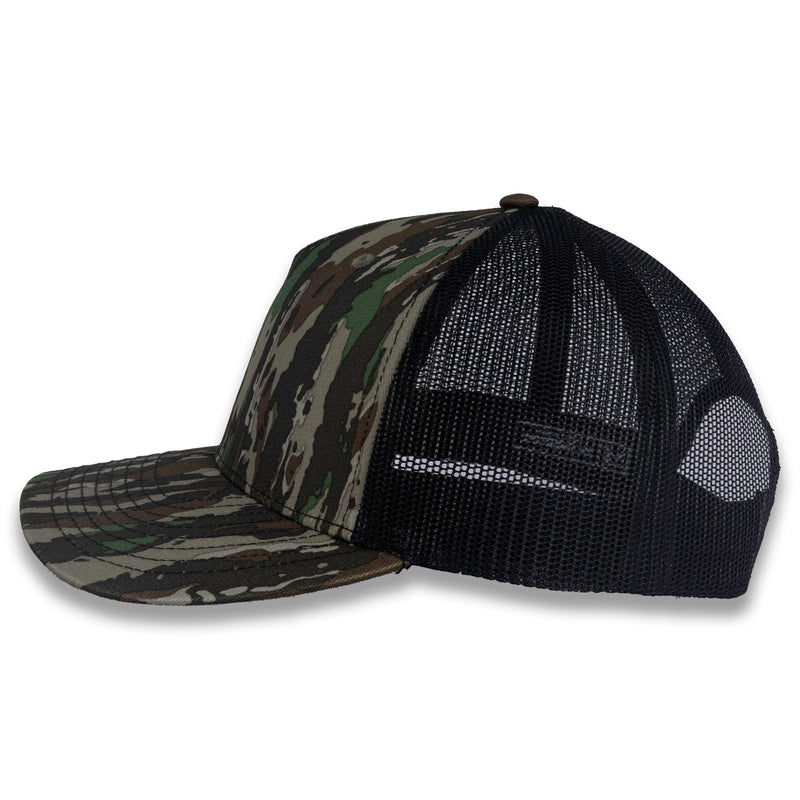 Richardson Five Panel Trucker - Realtree - Original Black