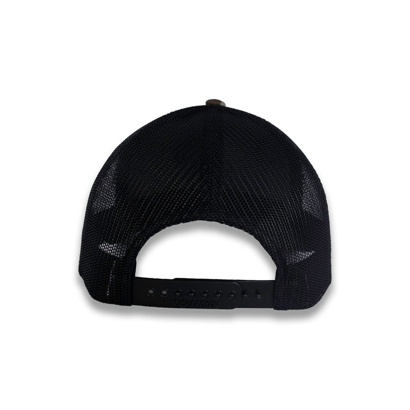 Richardson Five Panel Trucker - Realtree - Original Black
