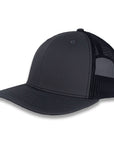 Richardson 112 Split Trucker - Charcoal/Black