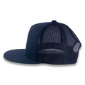 Yupoong Five-Panel Classic Mesh Trucker's Cap - Navy