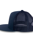 Yupoong Five-Panel Classic Mesh Trucker's Cap - Navy