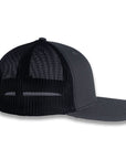 Richardson 112 Split Trucker - Charcoal/Black