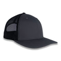 Richardson 112 Split Trucker - Charcoal/Black