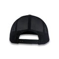 Yupoong Five-Panel Classic Mesh Trucker's Cap - Silver/Black