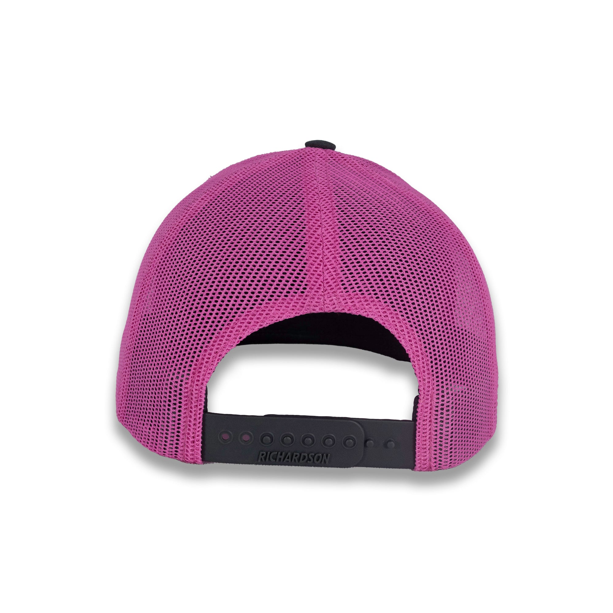 Richardson 112 Split Trucker - Charcoal/Pink