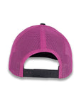 Richardson 112 Split Trucker - Charcoal/Pink