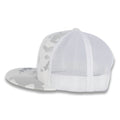 Yupoong Five-Panel Classic Mesh Trucker's Cap - Multicam Alpine/White