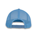 Yupoong Five-Panel Classic Mesh Trucker's Cap - Carolina Blue/White/Carolina Blue