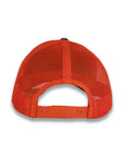 Richardson 112 Split Trucker - Charcoal/Orange