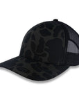 Richardson Five Panel Trucker - Duck - Sable Duck Camo Black