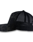 Richardson Five Panel Trucker - Duck - Sable Duck Camo Black
