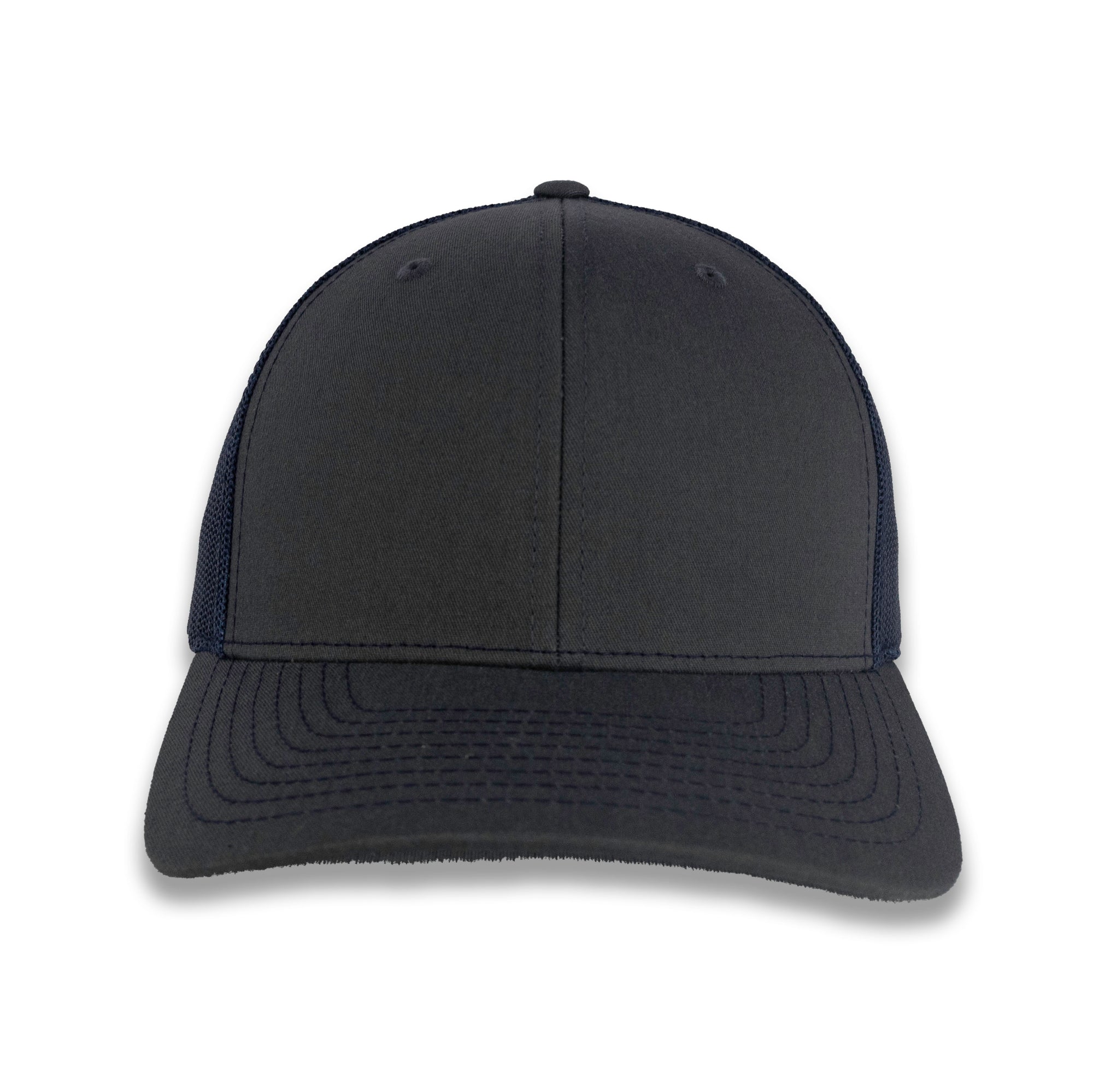 Richardson 112 Split Trucker - Charcoal/Navy