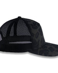 Richardson Five Panel Trucker - Duck - Sable Duck Camo Black