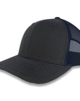 Richardson 112 Split Trucker - Charcoal/Navy
