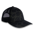 Richardson Five Panel Trucker - Duck - Sable Duck Camo Black