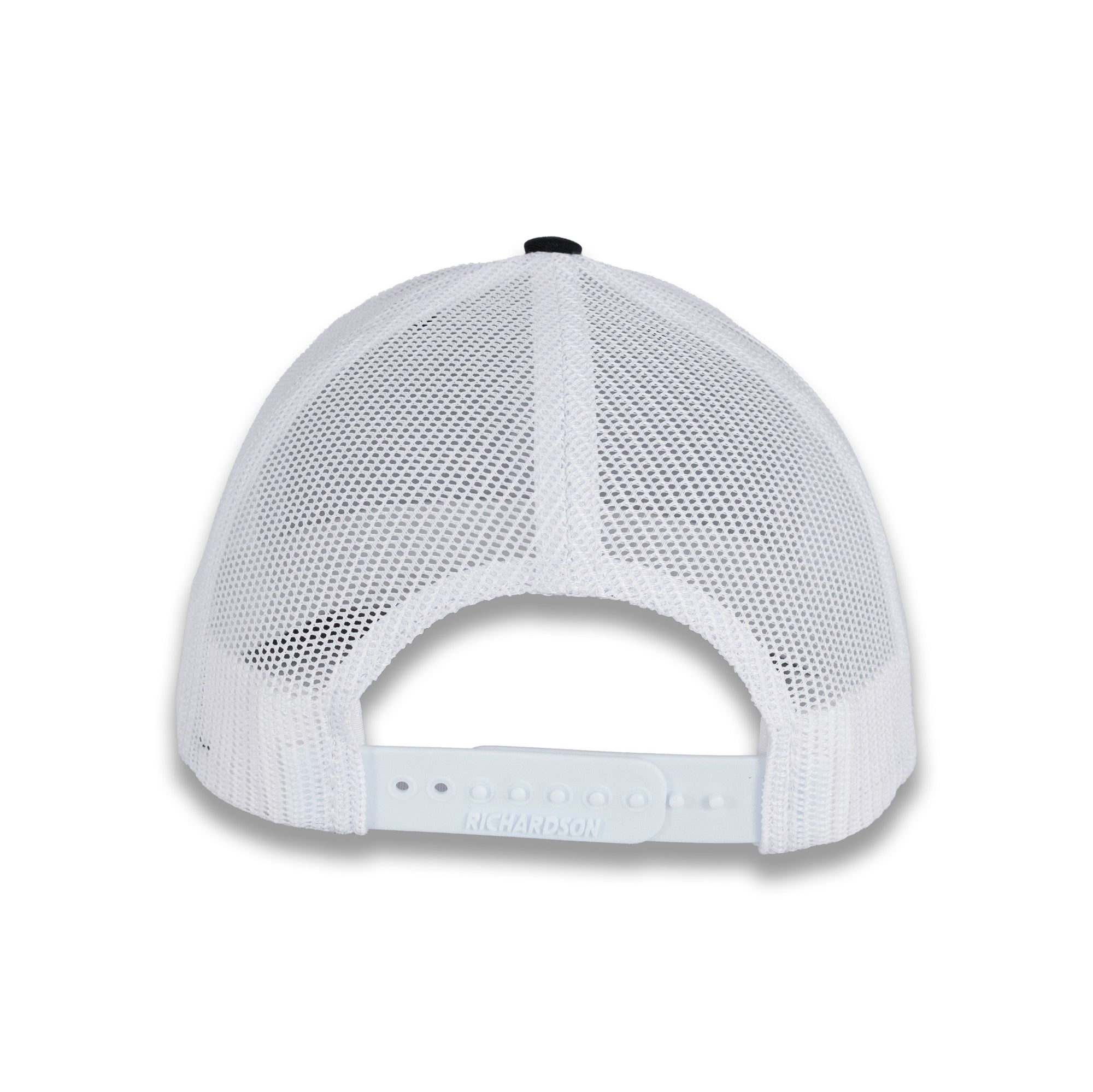 Richardson 112 Split Trucker - Black/White