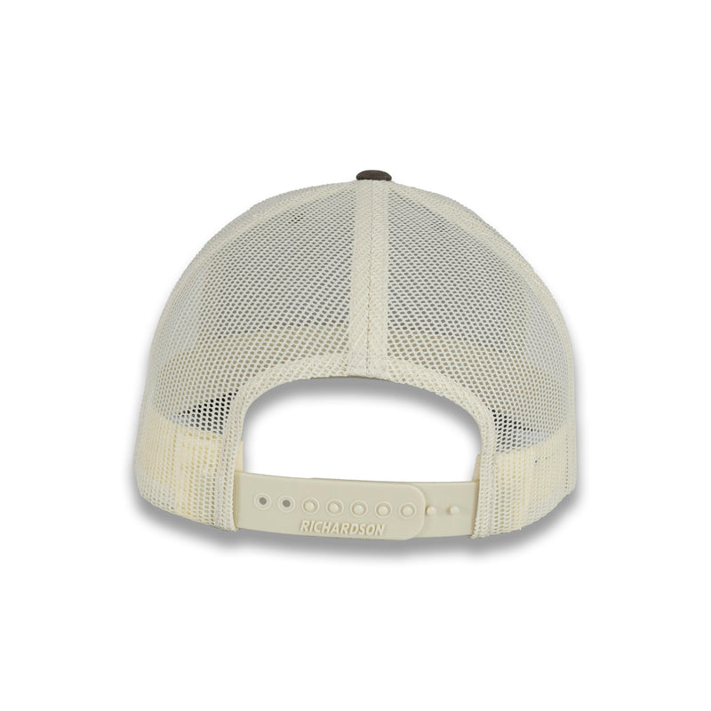 Richardson 112 Split Trucker - Chocolate Chip/Birch