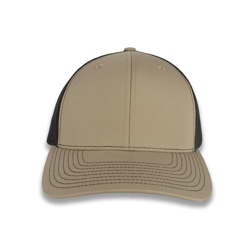 Richardson 112 Split Trucker - Khaki/Coffee