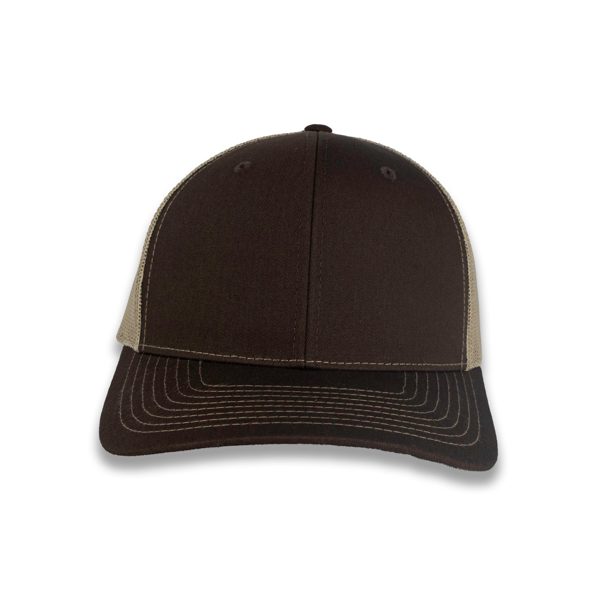Richardson 112 Split Trucker - Brown/Khaki