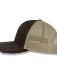 Richardson 112 Split Trucker - Brown/Khaki
