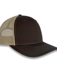 Richardson 112 Split Trucker - Brown/Khaki