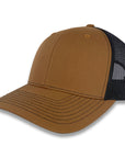 Richardson 112 Split Trucker - Caramel/Black