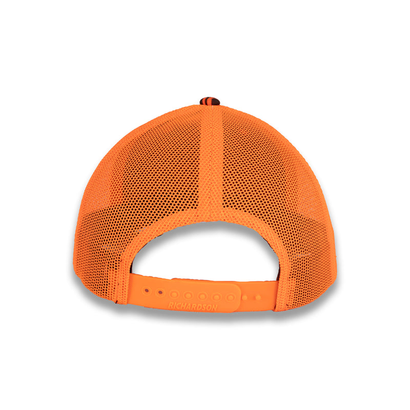 Richardson Five Panel Trucker - Kryptek - Inferno Blaze Orange