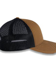 Richardson 112 Split Trucker - Caramel/Black