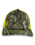 Richardson Five Panel Trucker - Realtree - Edge Neon Yellow