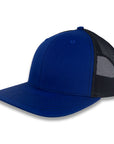 Richardson 112 Split Trucker - Royal/Black