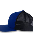 Richardson 112 Split Trucker - Royal/Black