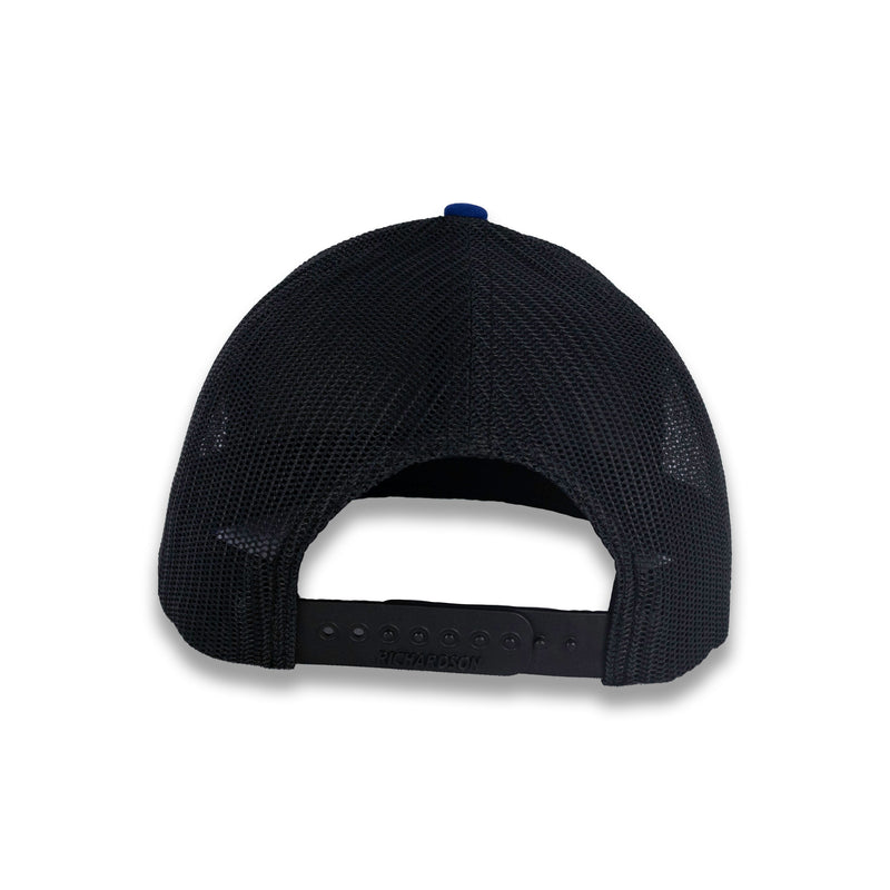 Richardson 112 Split Trucker - Royal/Black
