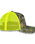 Richardson Five Panel Trucker - Realtree - Edge Neon Yellow