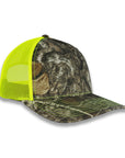 Richardson Five Panel Trucker - Realtree - Edge Neon Yellow