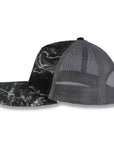 Richardson Five Panel Trucker - Mossy Oak - Elements Blacktip/Charcoal