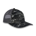 Richardson Five Panel Trucker - Mossy Oak - Elements Blacktip/Charcoal